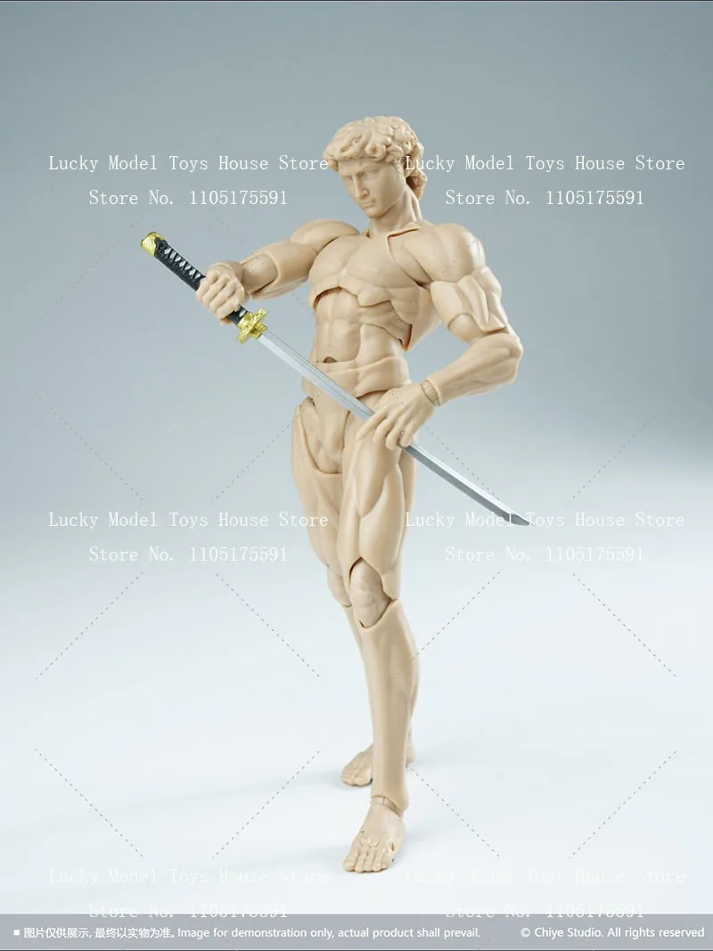 CHIYESTUDIO 1/12 Scale David Male Soldier Super Flexible Model Body Toys Accessory For 6inch Action Figure Diy Decoration