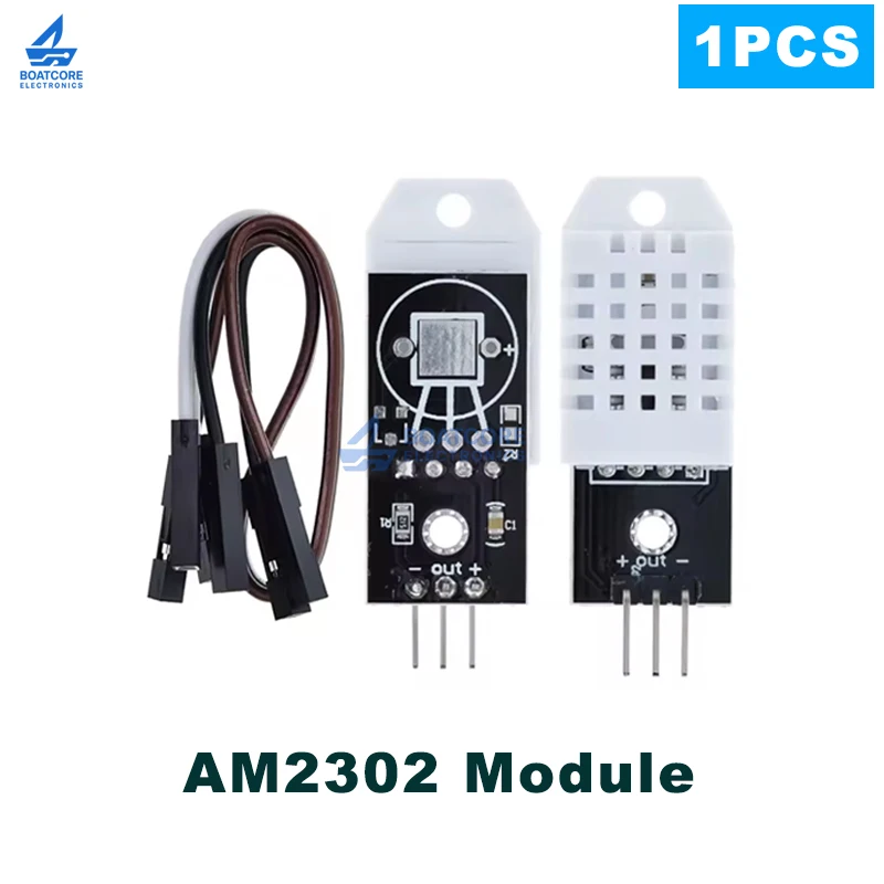 1PCS AM2302 Module DHT22 Digital Temperature and Humidity Sensor + PCB With Cable For Arduino