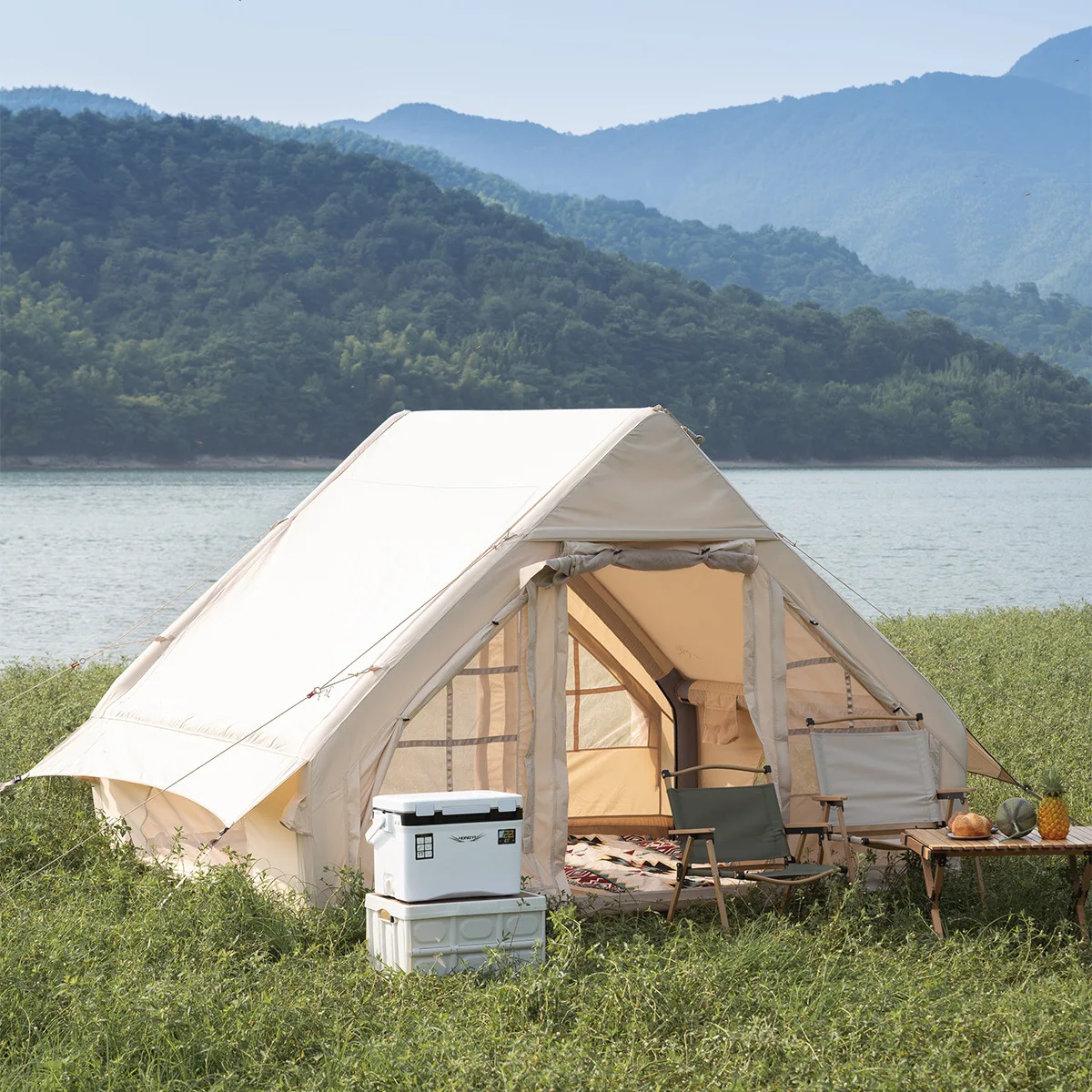 

Camping Outdoor Waterproof Air Inflatable Camping Tent Waterproof and Inflatable for Outdoor Use