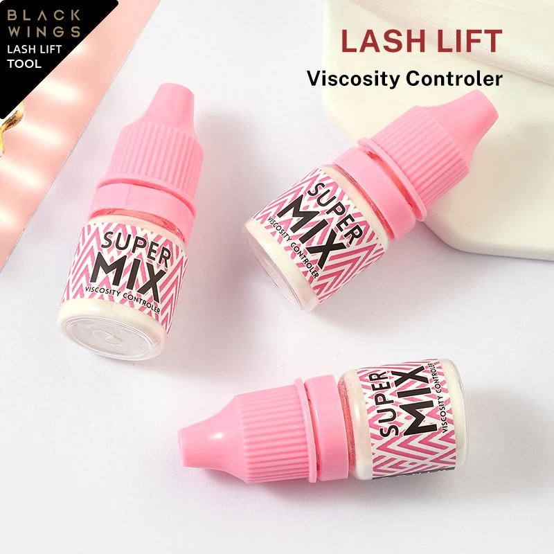 Korean SUPER MIX eyelash perm solution, blending agent, keratin eyelash curling surgery mixture, viscosity enhancing Barbie eyel