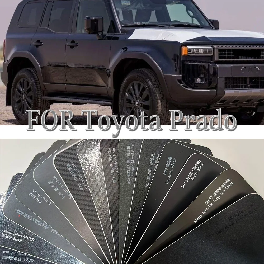 

Car Paint Protection Film Pre Cut TPU PPF Body Sticker Bra Kit Styling Accessories Transparent Film For Toyota Prado 2024 2025
