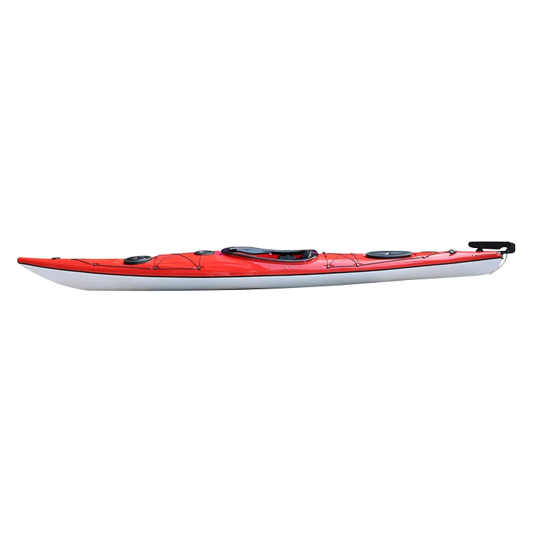 Light‑Weight ABS Thermoforming Sit‑In Kayak For Single Person,Anti‑UV,Portable Plastic Canoe For Calm‑Water Surfing And Rowing view 2