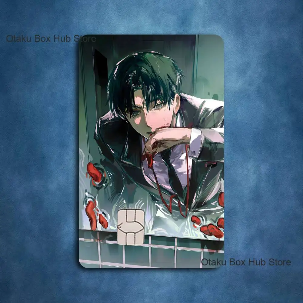 K-Kim Soleum Ghost Story Card Stickers Credit Visa Debit Bank Charge Card Bus Metro Waterproof Sticker Decal Decoration