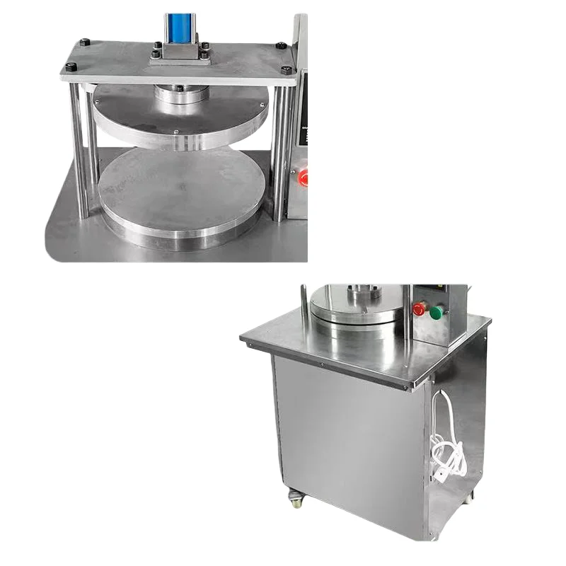 For Thickness 1-4mm Adjustable Heating Time Controllable Double Layer Heating Hydraulic Motor Automatic Pizza Samosa Dumpling m