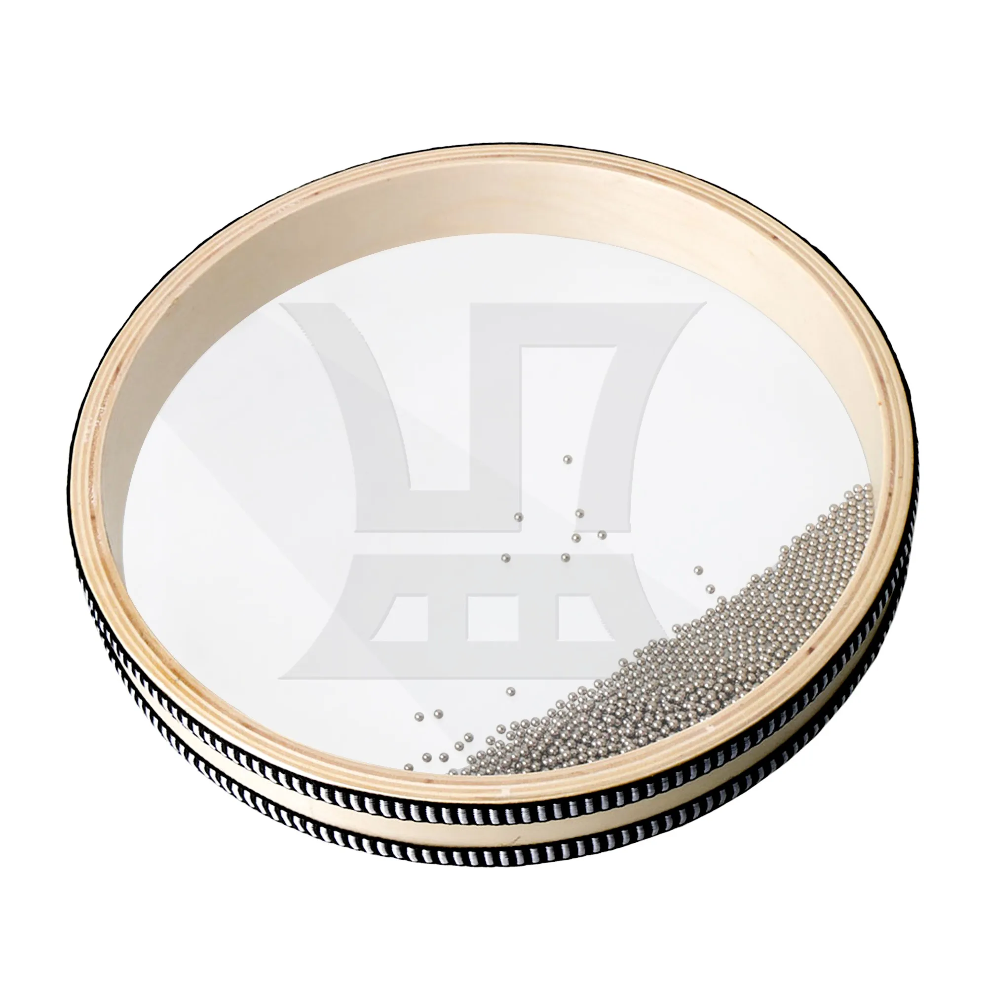 Yibuy 1 قطعة أورف آلة موسيقية المحيط طبل 10 بوصة سجل اللون قرع #1