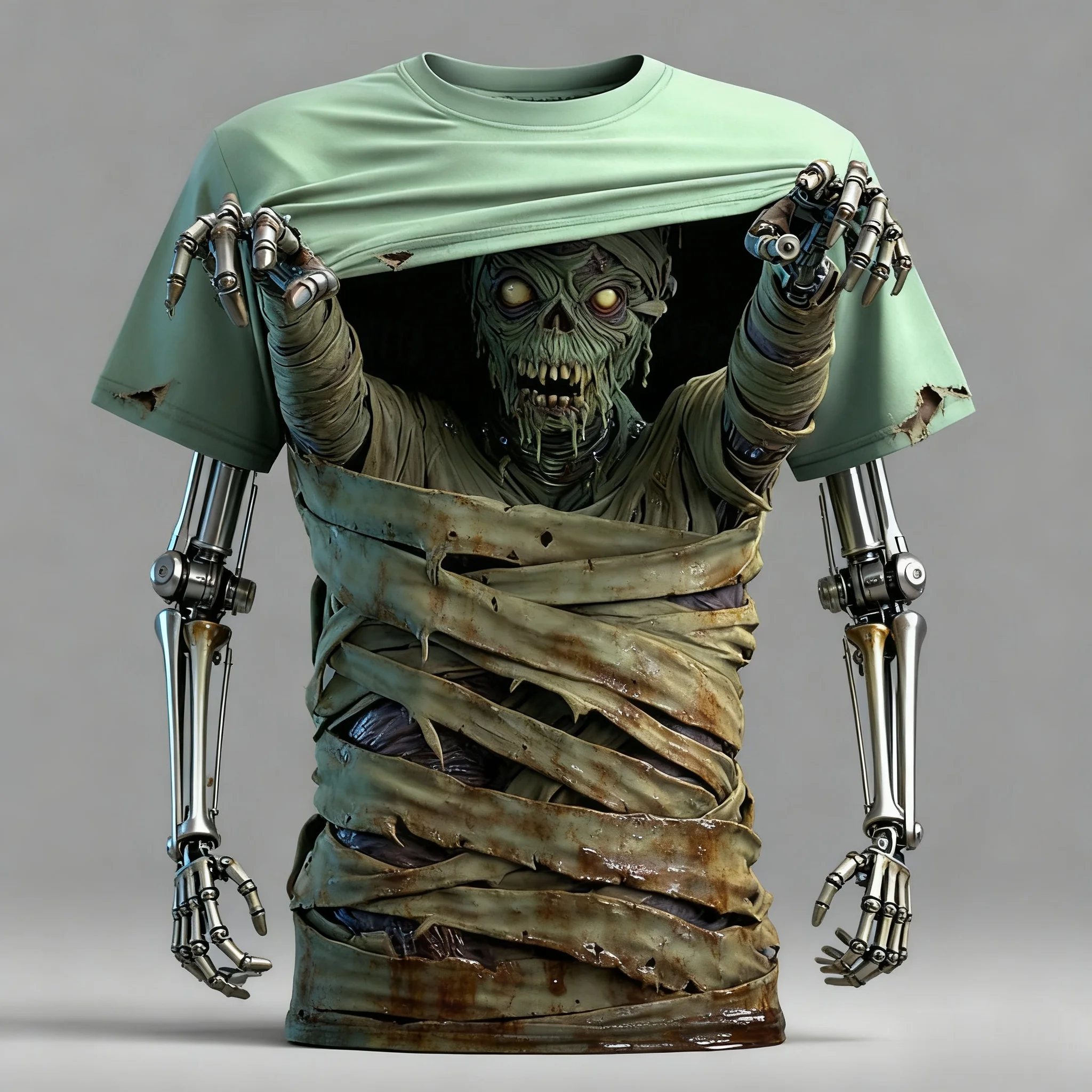 25/26 Hot Summer T-shirt Halloween Elements Zombie Horror Party Adult Oversized Women's Men's Children's T-shirt Breathable
