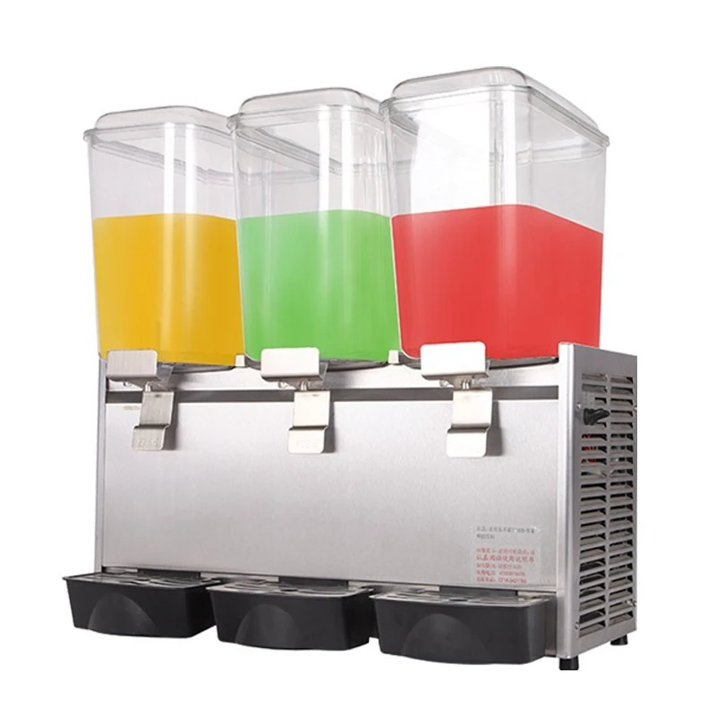 Cold drink machine LP18X3-W three-cylinder beverage machine, commercial automatic milk machine, self-service juicer