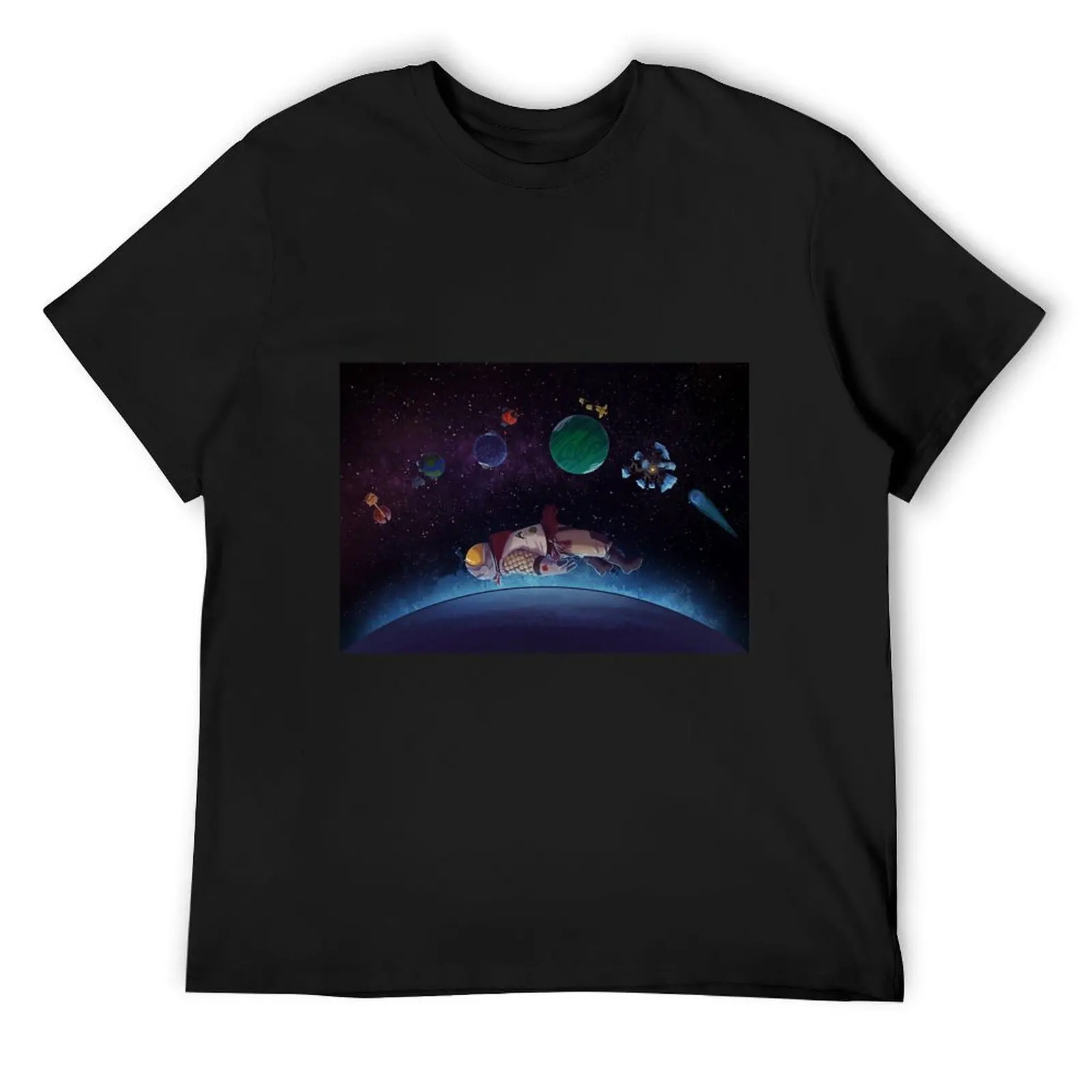 

Outer Wilds Game Of The Year Classic T-Shirt customizeds vintage anime shirt luxury clothes men