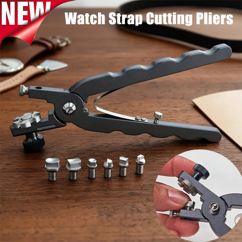 Leather Watch Bracelet Cutting Plier for Straps to Fix Catches Spring Bar Hand Tool Pliers Watch Repair Tools