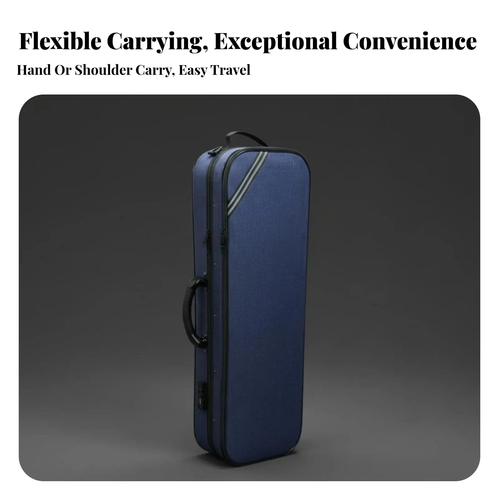 

Чехол для скрипки 4/4 полноразмерный с термометром, рюкзак-чехол для инструмента, ударопрочный, водонепроницаемый