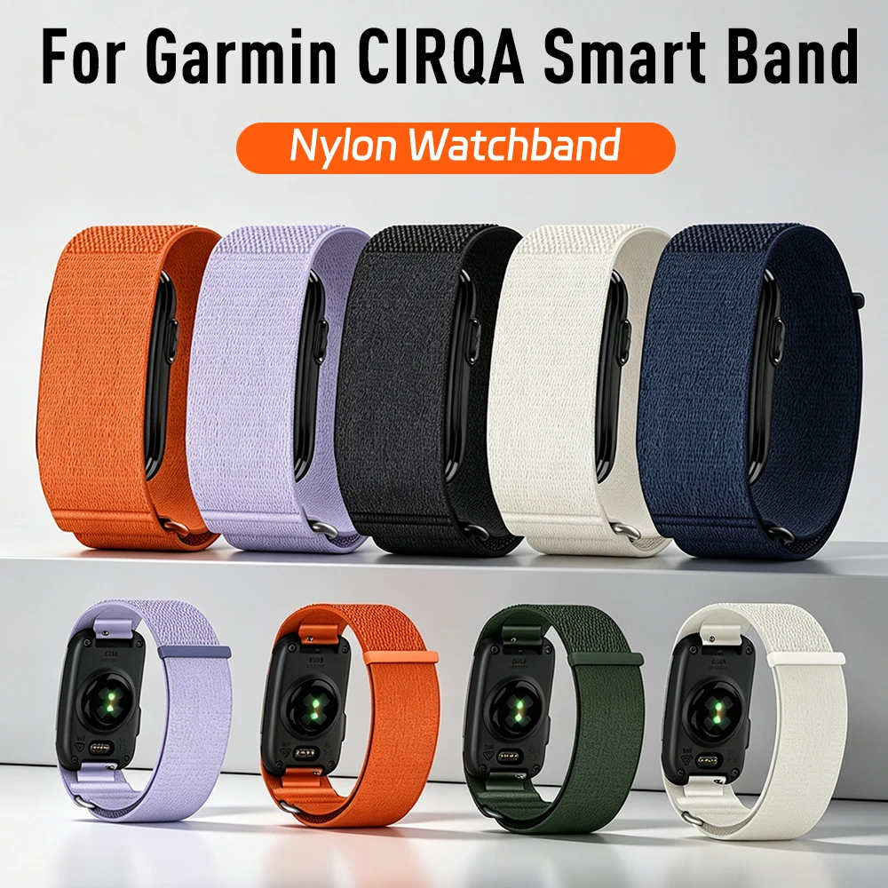for CIRQA Smart Band Micro-Adjustable Performance Loop Adjustable Sport Watch Strap Soft Watchband Bracelet for Women Men