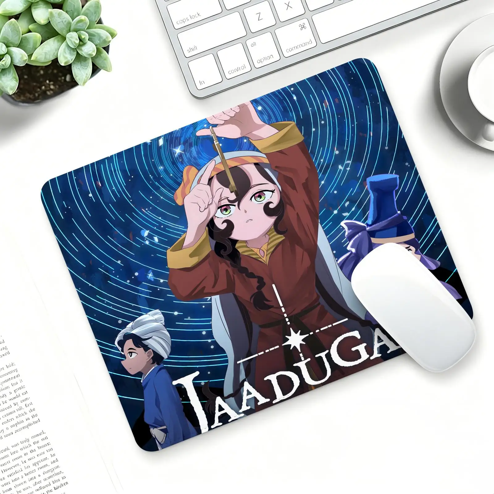 A Witch's Life in Mongol Regular gaming mouse pad  Office mouse pad Laptop desk mat Stitched edge S/M/L size mouse pad