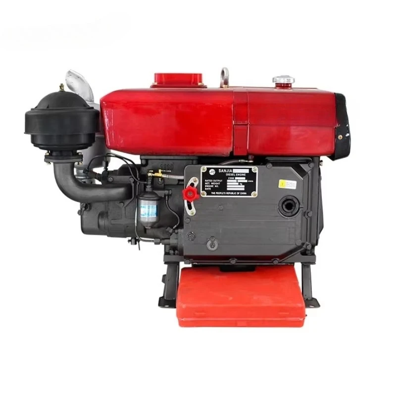 24hp Durable Machinery Engine ZS1115 ZS1125 ZS1130 Water Cooled Single Cylinder  Engine for Sale