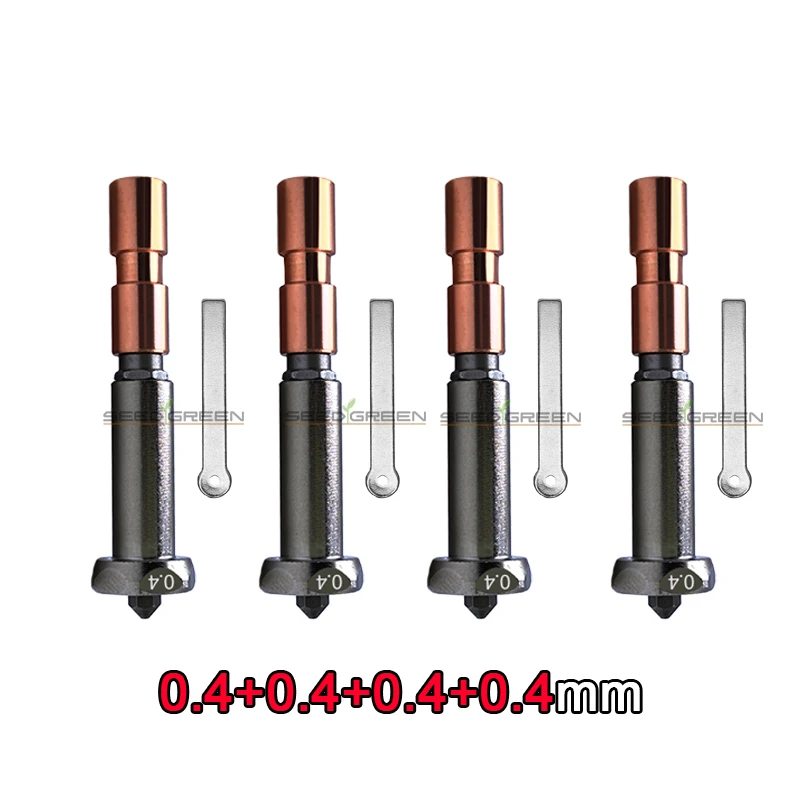 Neu verbesserte Düse für Anycubic Kobra 3 Max. Kehle Kobra 3 Max Combo Düse 0,4 mm 0,6 mm 0,8 mm schnelle Erwärmung