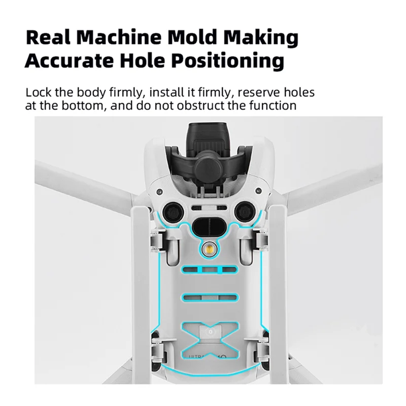 Y19A For DJI MINI 4 PRO Booster Stand Multi-Functional Sled Landing Gear Landing Protection Frame Heightening Replacement Spare