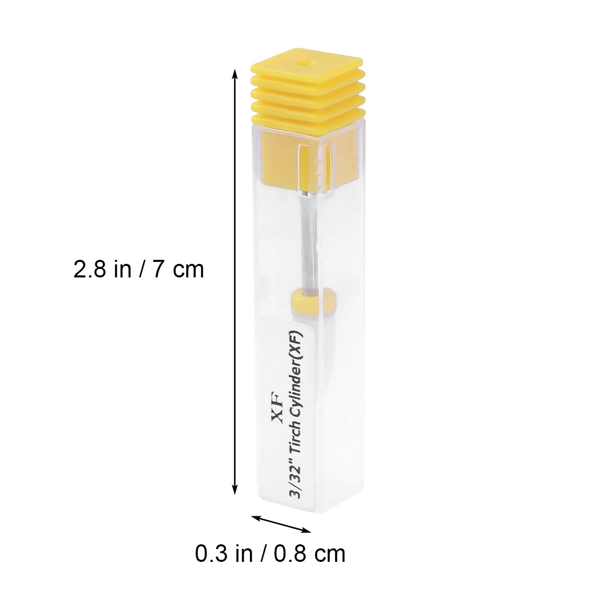 Nail Drill Bits Nail Grinding Head Nail Polish Head For Manicure Machine Nail Tools - Yellow (Maize Head Shaped XF)