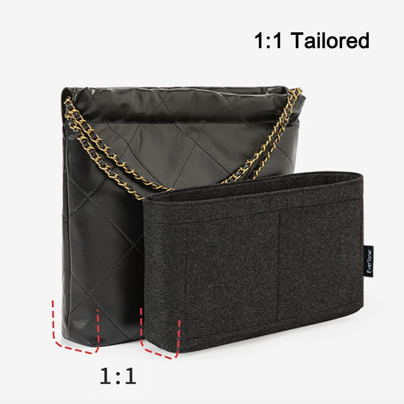 EverToner Felt Insert Organiser Bag For 22 Bag Organizer Bag In Bag Prevent Stain