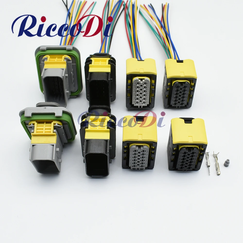 1 Set Female Male 12 Pin 1-1564520-1 1-1703639-1 Auto Urea Pump
