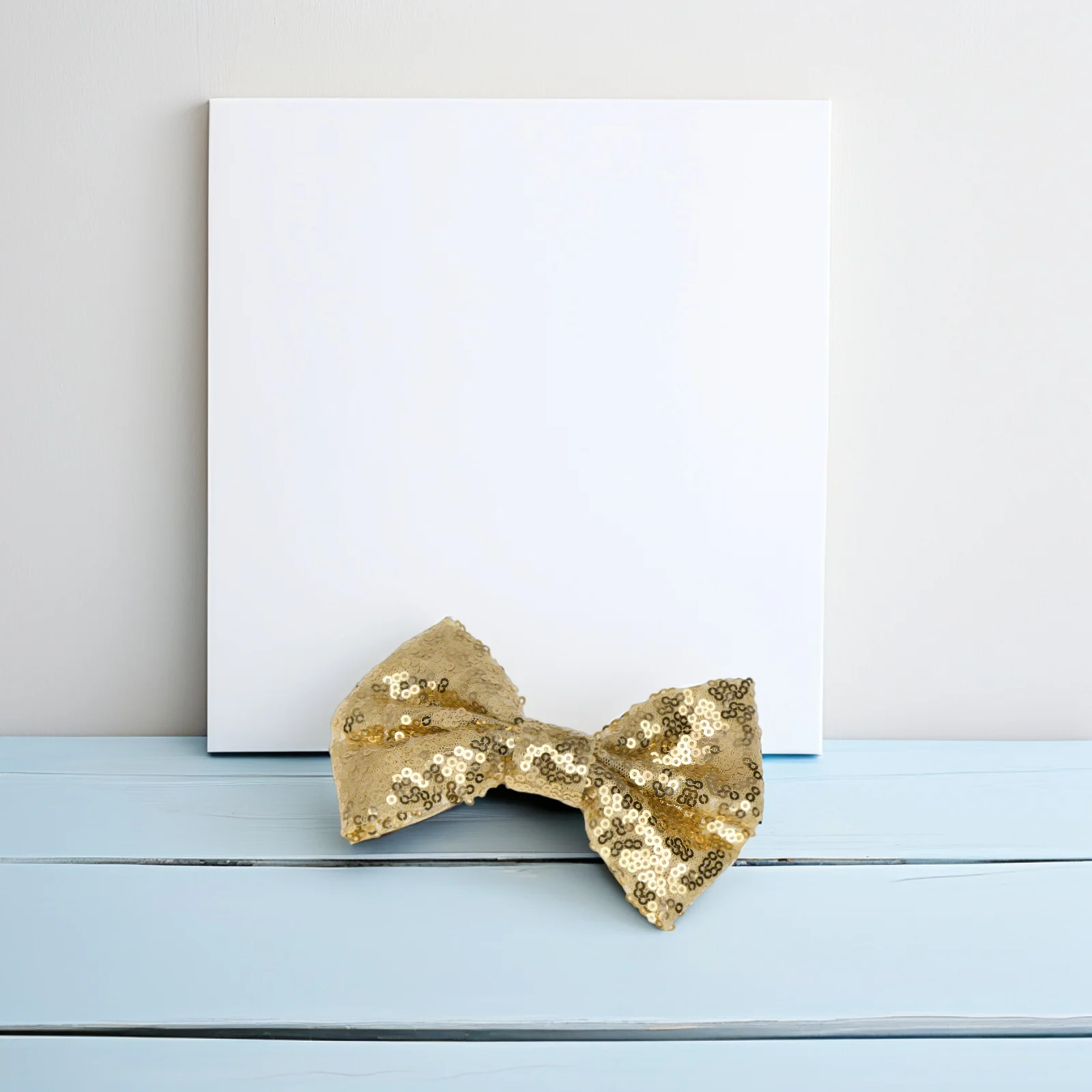 

3Pcs Large Bowknot Hair Clips Sequined Hairpins Durable Non-Fading Hair Accessories for Daily Wear Present