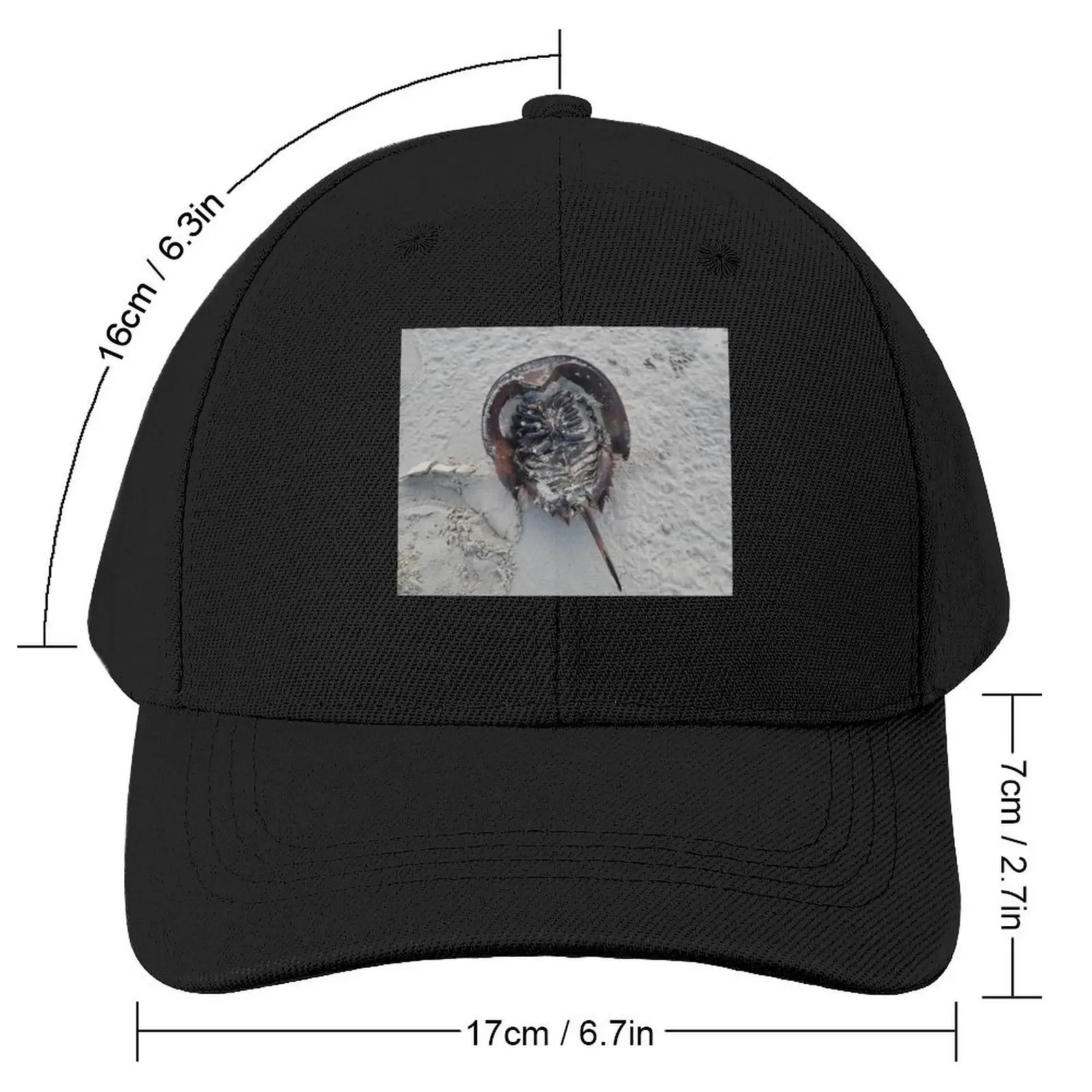 horseshoe crab Baseball Cap Christmas Hat Ball Cap Dropshipping Ladies Men's