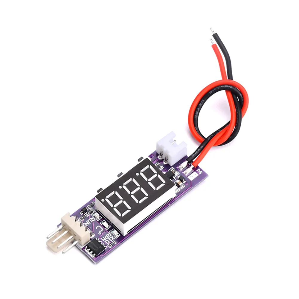 DC12V 4 Wire PWM Fan Temperature Control Governor Digital Display Temperature Speed Supports Internal Cooling Fan Control Switch