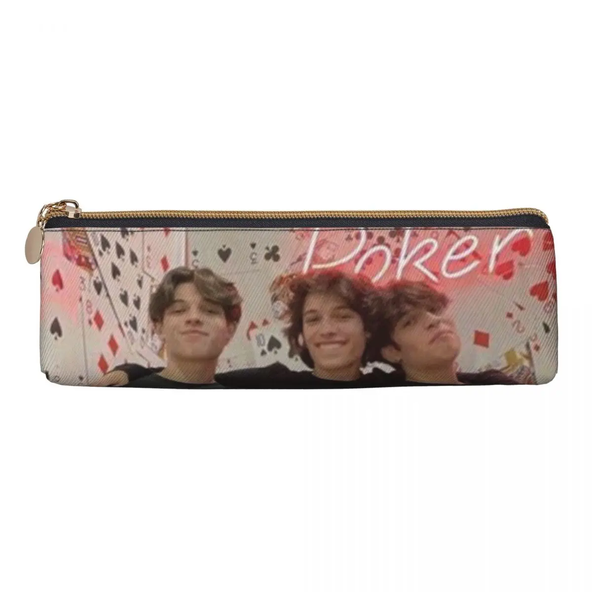 

Sturniolo Triplets Fanart Pencil Cases Pen Holder Storage Stationery Supplies Large Storage Pen Box Pencil Bag for Boys Girls