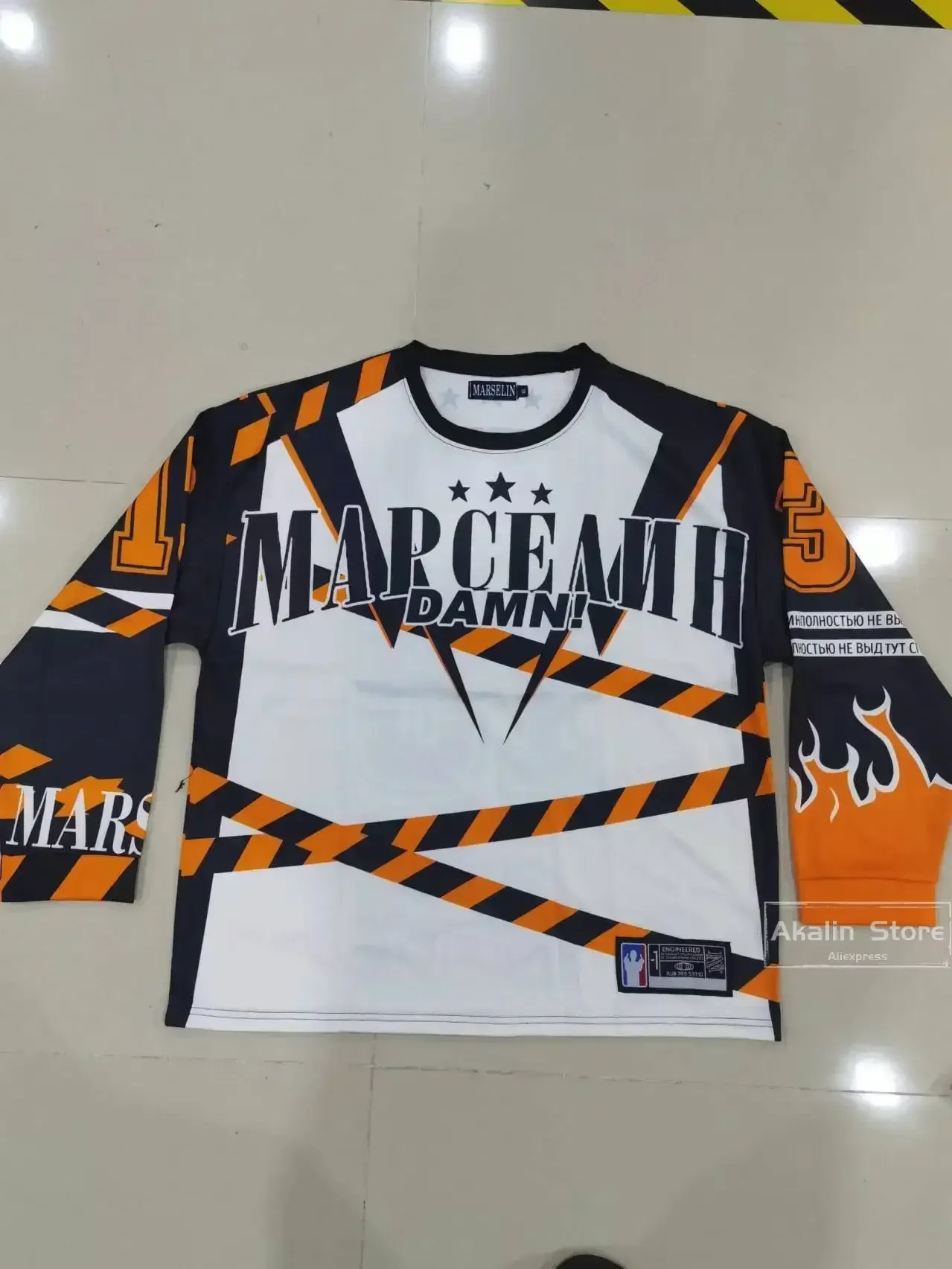 Camisa masculina de beisebol de mangas compridas, streetwear Harajuku, blusa casual, roupas vintage extragrandes, Y2k