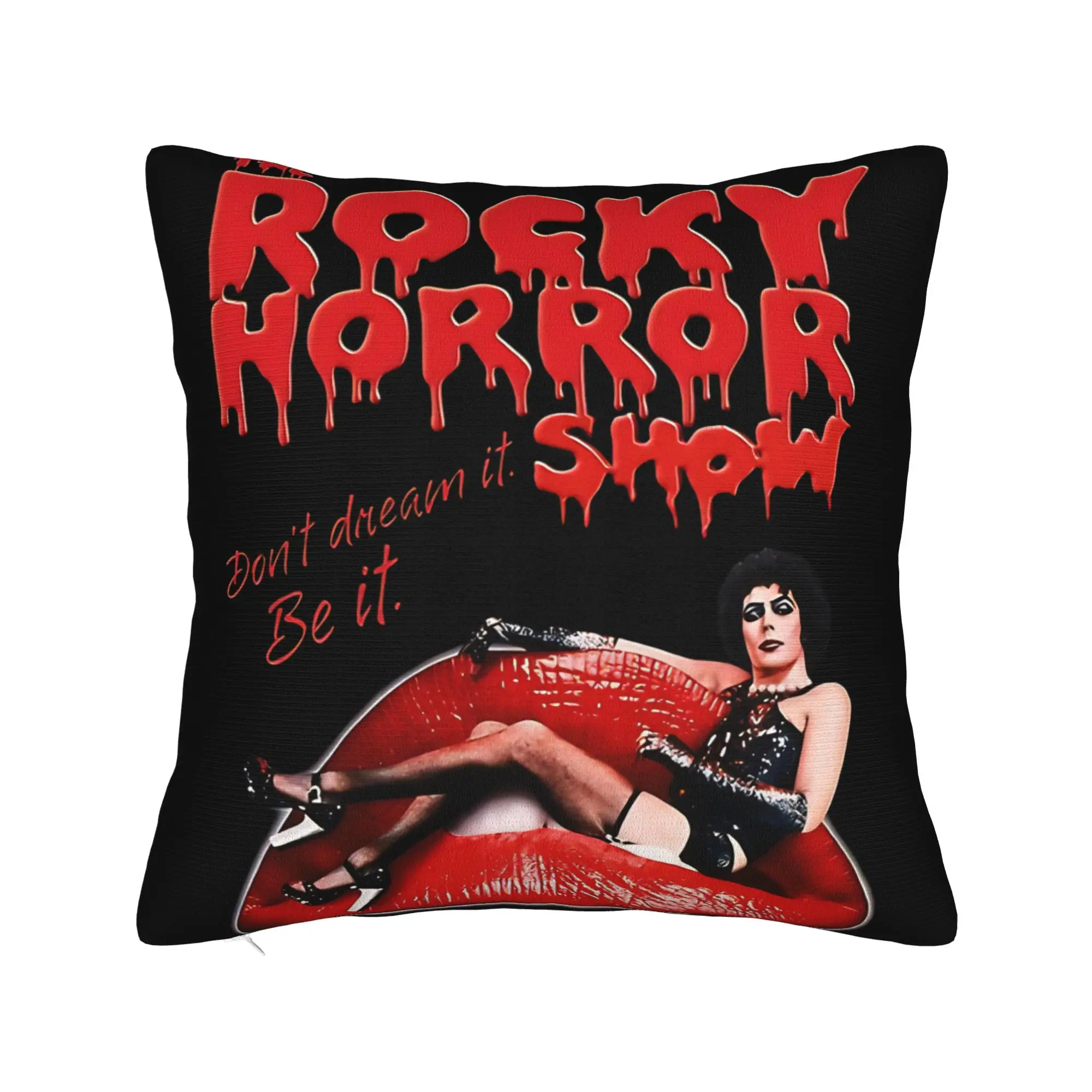 The Rocky Horror Picture Show Poster Pillow Case  Custom Pillow Cover Kawaii Pillowcases For Living Room Chair
