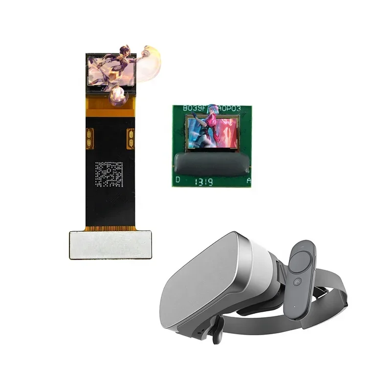 شاشة OLED صغيرة MIPI I2C OLED 0.39 بوصة FHD 1920*1080 VR وحدة عرض مزدوجة B039FH8A0 لشاشة VR AR المثبتة على الرأس بالقرب من العين
