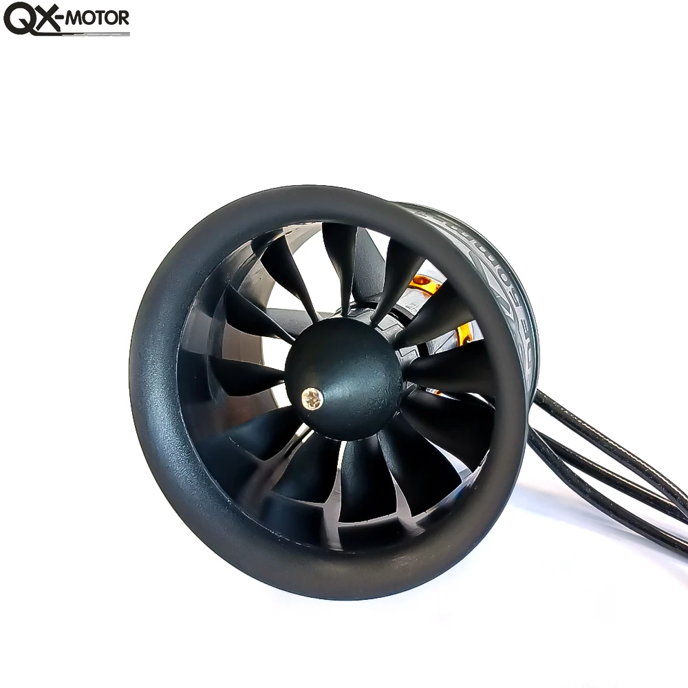 

50 мм EDF QF2611PRO 12 лопастей канальный вентилятор по часовой/против часовой стрелки QX-MOTOR