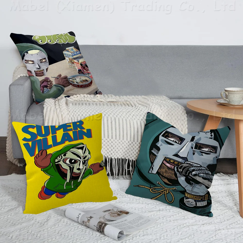 

MF Doom Pillow Gift Home Office Decoration Bedroom Sofa Car Cushion Cover Case 45x45