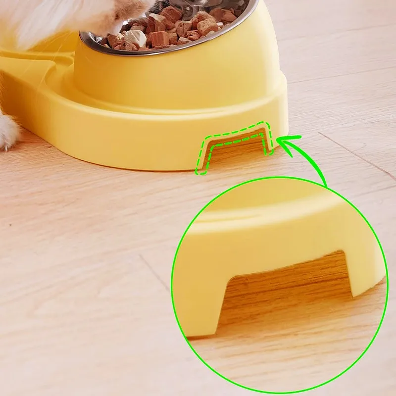 Comedero doble antiderrames para perros y gatos - tazón de agua - imagen 5