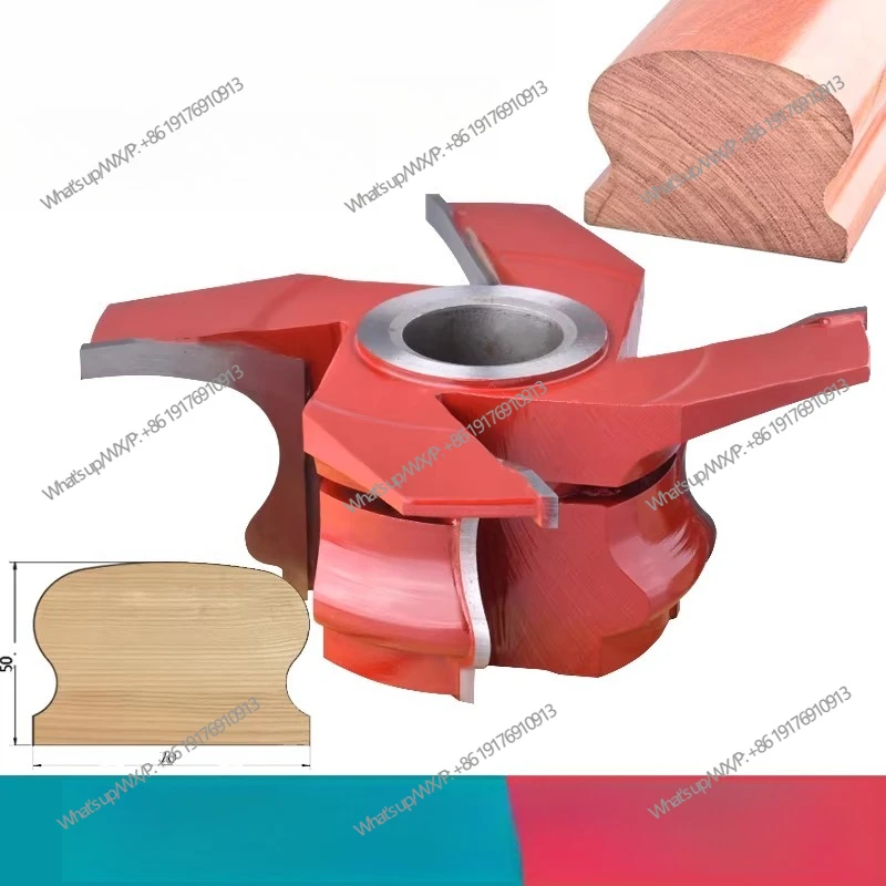Woodworking tool End milling cutter Elbow Streamline Armrest Tungsten steel alloy forming cutter