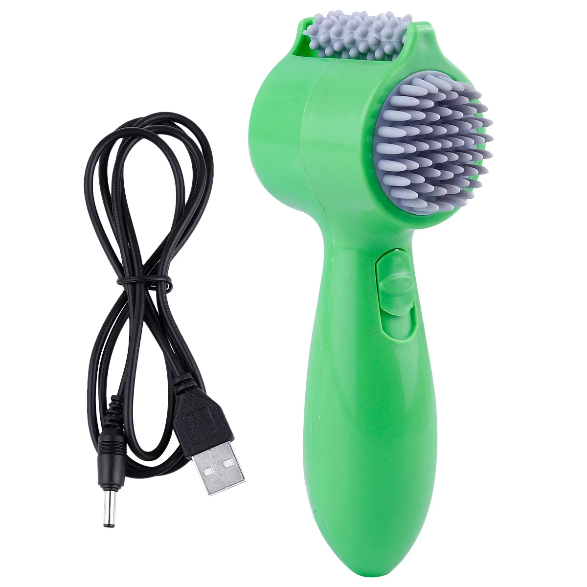 

Устройство для массажа головы, электрический ручной массажер, портативный легкий перезаряжаемый USB-массажный инструмент для боли в шее, талии