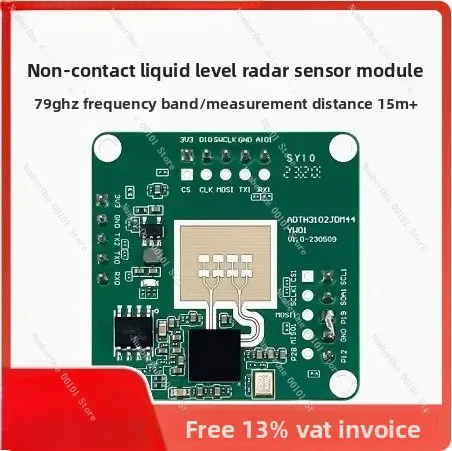 LD8001B 79G Millimeter Wave Liquid Level Sensor Module High Precision Industrial Liquid Measuring Transmitter