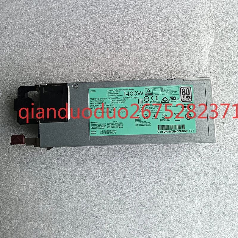 pour-hp-dl388-g9-1400w-serveur-btc-psu-alimentation-733428-101-hstns-pd43-720620-b21-dps-1400cb-a