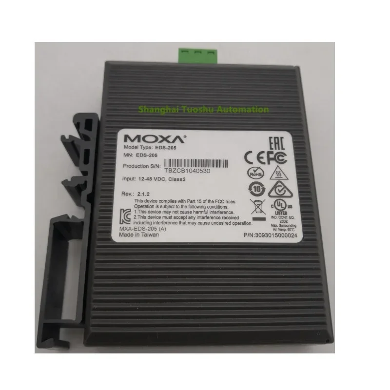 MOXA EDS-205 5-port entry-level unmanaged Ethernet switches