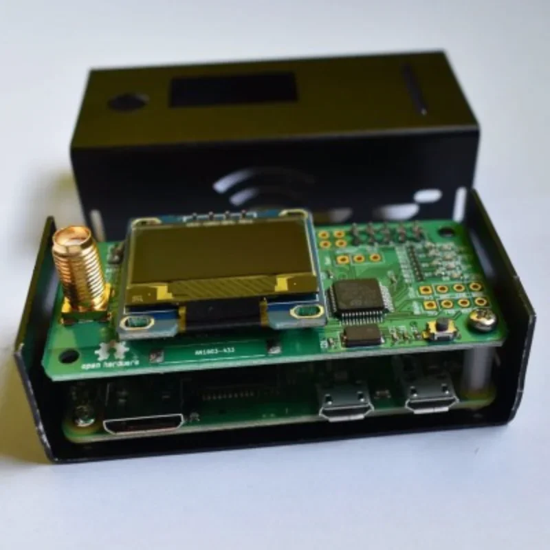 Relay DMR P25 YSF DSTAR digital radio gateway, wireless hotspot board OLED aluminum case