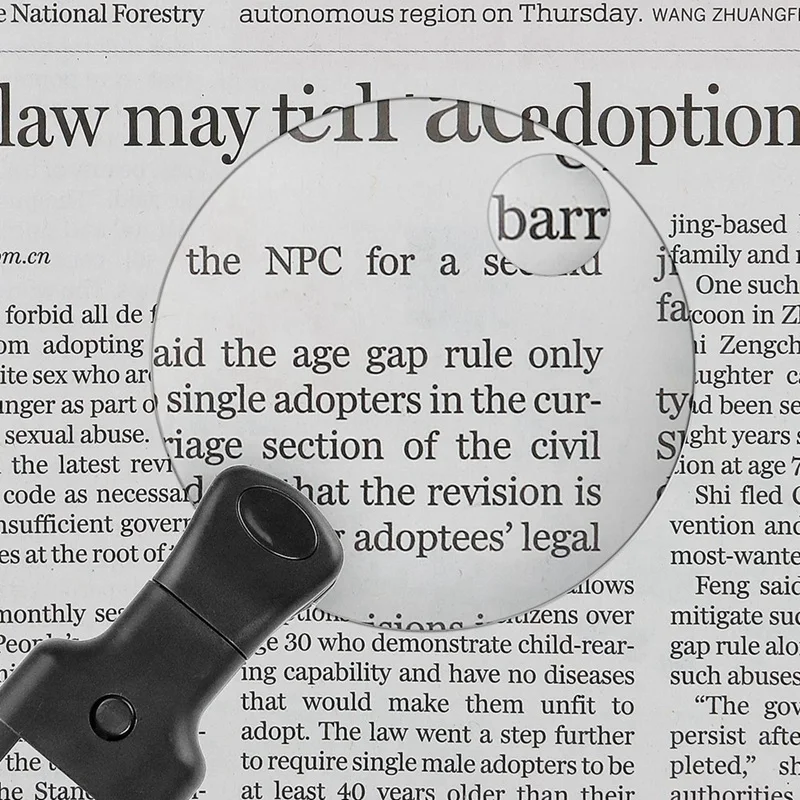 Top-Portable Neck Flexible Magnifier Hanging 3X 10X Magnifying Glass Loupe For Seniors Reading Sewing Jewels