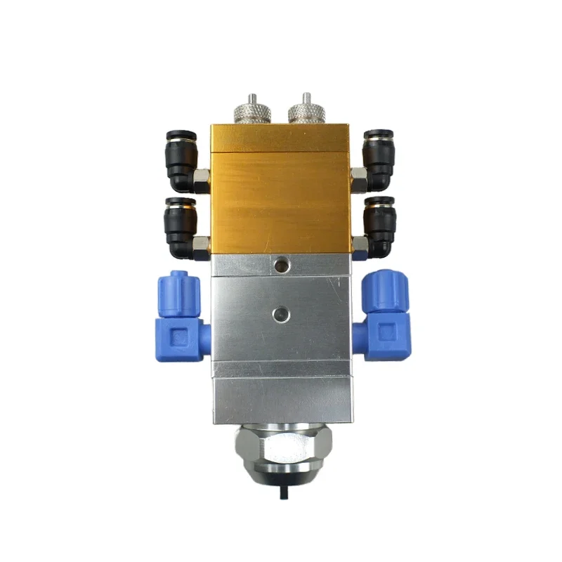 

DJF-09-1 Precision Double Tube Rubber Valve Double Acting AB Type Liquid Filling Machine Double Liquid Rubber