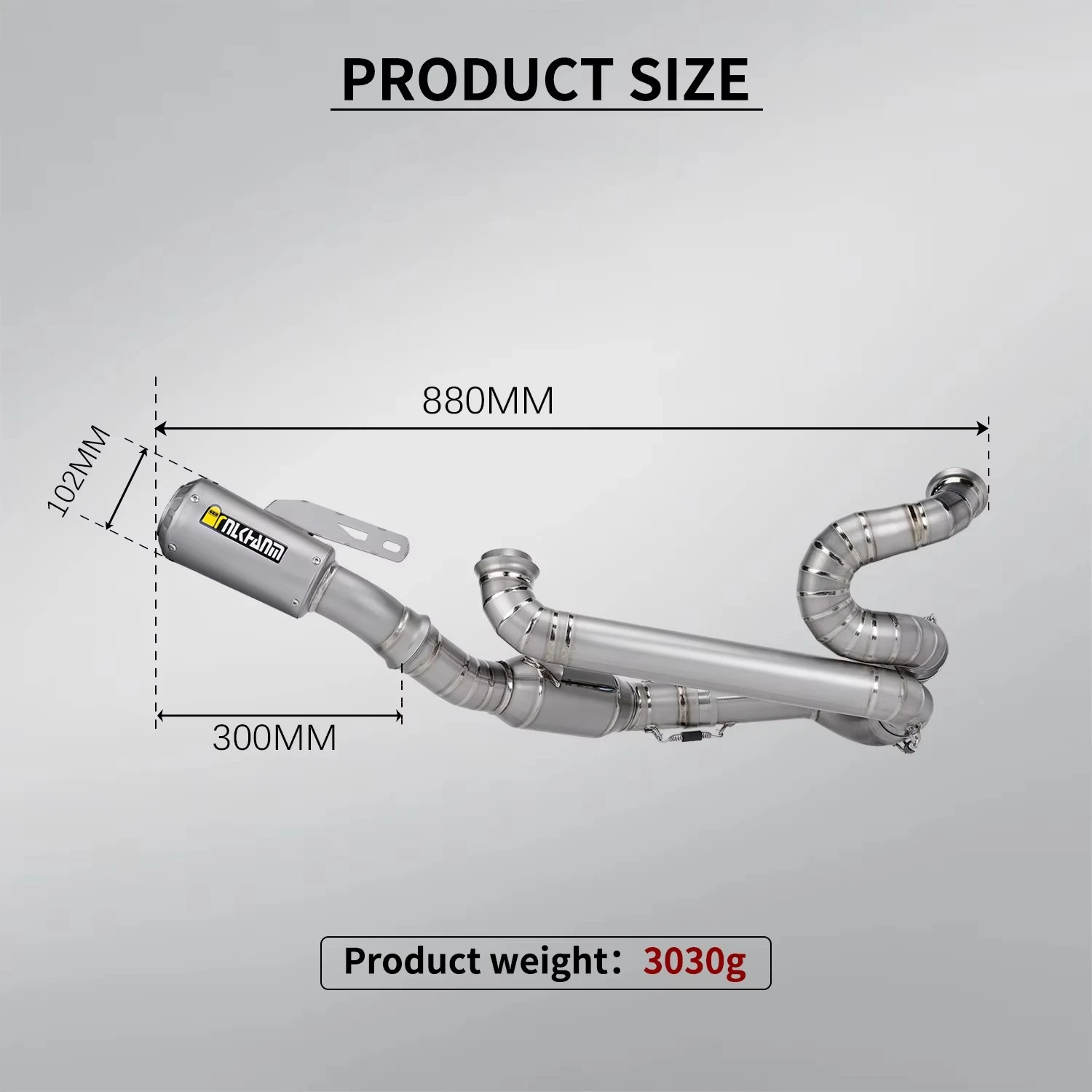 Km 1290 1390 Super Duke 1390R/RR/EVO 2021-2024 Motorcycle All Titanium Alloy Exhaust System