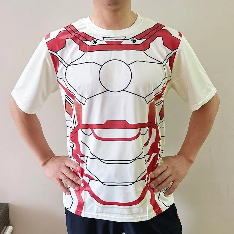 2026 New Brand Fitness Compression T-Shirt Men Short Sleeve 3D Exercise Tops Men T Shirt Summer Casual Tshirt FamilyMatching