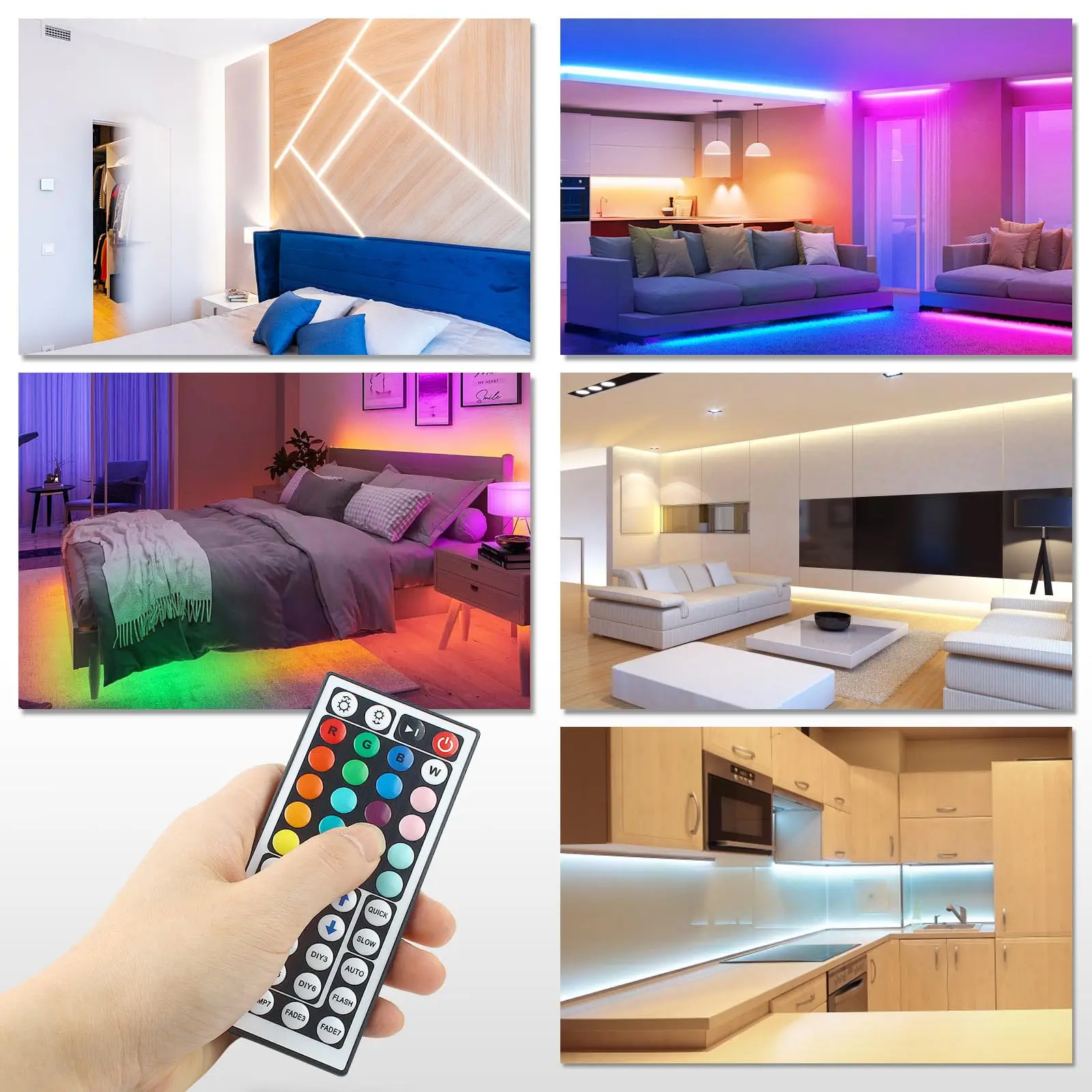 Neony Led RGB Neon Strip Light 1M2M3M4M5M IP65 Wodoodporne neony do sypialni Kuchnia Domowe oświetlenie dekoracyjne wewnętrzne