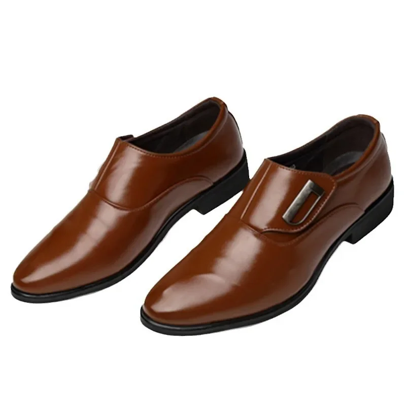 Sapatos formais de couro masculino, mocassins vestido, mocassins de deslizamento respiráveis, sapatos pretos para dirigir, marca de luxo, tamanho grande 36-48, 2024