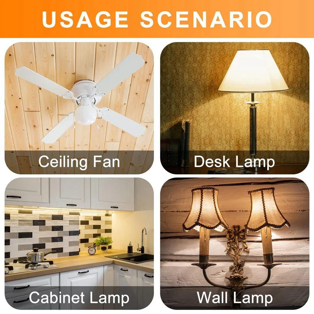 ABWR-Ceiling Fan Switch Kit ZE-208S E89885 3 Speed 4 Wire Pull Chain, Ceiling Fan Parts, Switch Speed Control Switch
