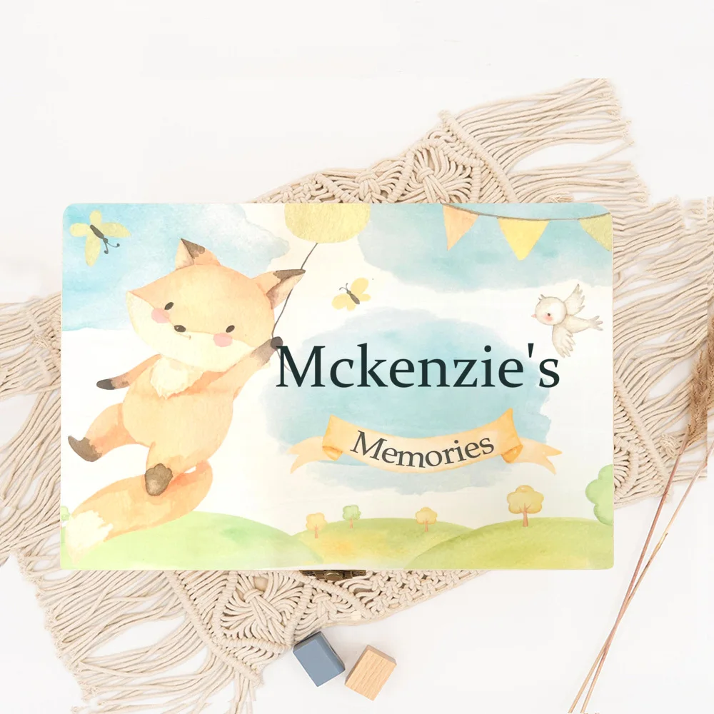 Personalized Baby Gift Keepsake Box