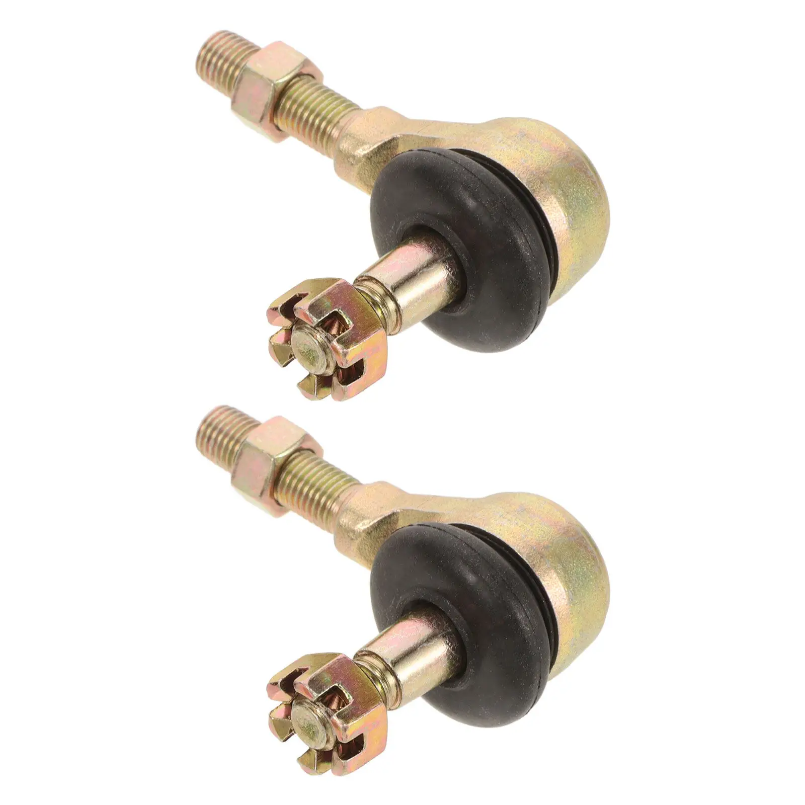 

Steering Tie Rod End Ball Joints Tapered Ball Head Precise Control for Atv Go Kart Replacement Tie Rod End Kit Universal