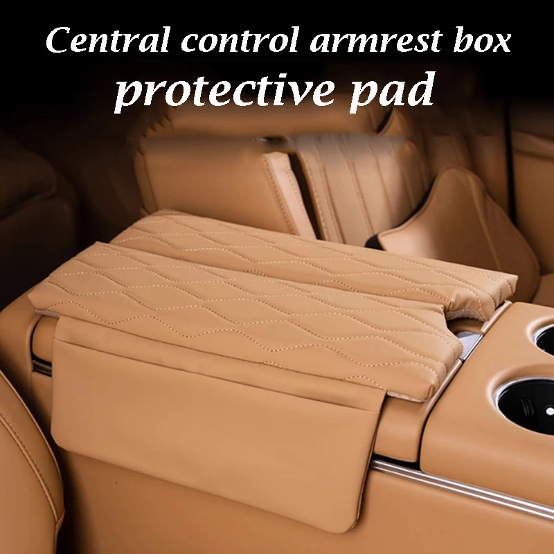 

Для Voyah Dream 2025 подлокотник с центральным управлением, защитная накладка, утолщенная подушка для увеличения высоты, оригинальный автомобильный цвет, кожа