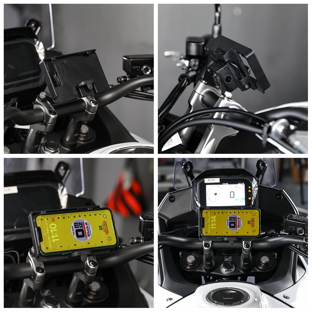 For Honda Transalp XL 750 2024 Motorcycle Navigation Stand Holder Phone Mobile GPS Plate Bracket Support Holder XL750 Transalp