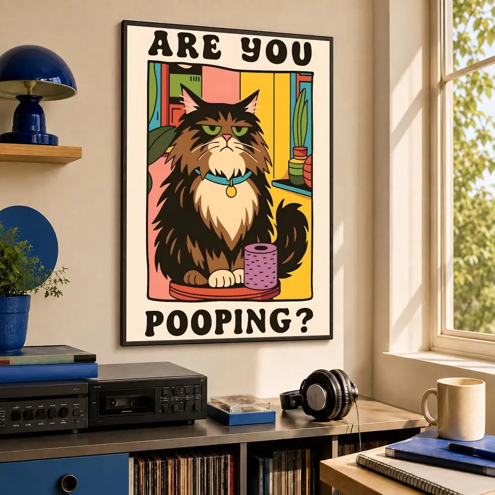 Wash Your Paws Poster HD PP Waterproof Wall Decor for Living Room Gift